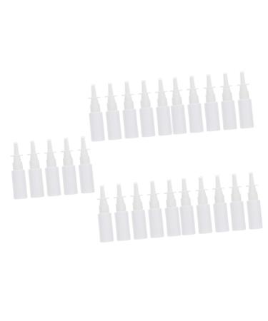 Beavorty 25 Pcs 30ml Spray Bottle Travel Convenient Sprayers Essential Oil Storage Spray Bottles Plastic Liquid Travel Bottles Essential Oil Spray Bottles Travel Separately Sprayers 12X3X3CMx5pcs Whitex5pcs