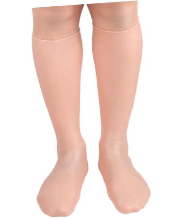 1pair Exfoliating Moisturizing Socks Moisturizer Socks Pumps High Heels for Women Knee High Heels Hydration Socks Heel Repair Socks Dry Heels Socks Moisturizing Socks Foot Cover - Buy Online on GoSupps.com