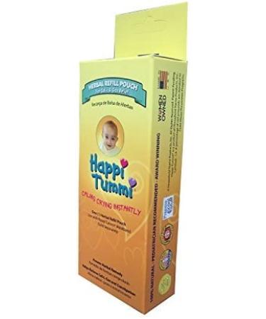 Happi Tummi Herbal Refill Pack - Colic Gas Relief for Infants & Babies - 2 Pack - Buy Online on GoSupps.com