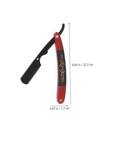 Frcolor Razor Holder for Men - Foldable Travel Razor Rustproof Steel Eyebrow & Barbershop Razor Perfect for On-the-Go Grooming - Buy Online on GoSupps.com