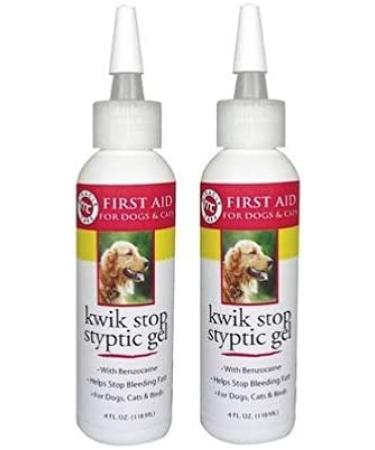 MPP Kwik Stop Styptic Gel - 4oz with Benzocaine, Dog Grooming & Injury Barrier - Buy Online on GoSupps.com
