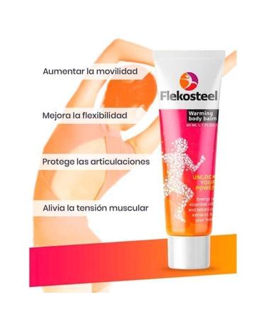 Hendels Garden Flekosteel Warming Body Balm 50 ml - Relieve Muscle Pain & Soothe Aches | International Shipping Available - Buy Online on GoSupps.com