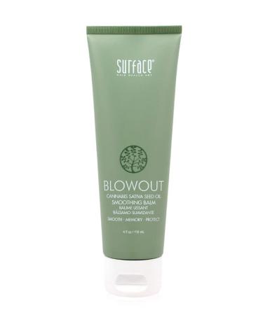 Surface Hair Blowout Smoothing Balm for Styling 4 oz - With Babassu Oil and Maracuja Oil - Premium Smoothing Balm for Women Men
