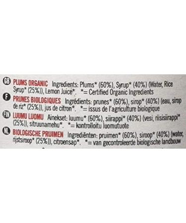 Biona Organic Plum Halves In Rice Syrup Organic 570g - Buy Online on GoSupps.com