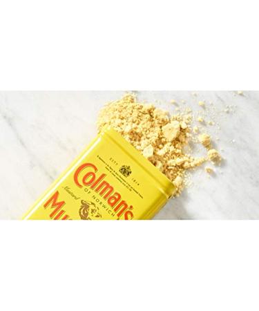 Colman's Double Superfine Mustard Powder - 16 oz Tin, 1 Pound Pack - Authentic English Mustard - Buy Online on GoSupps.com