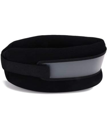 Ininosnp neck pull devices collarage breathable adjustable adjustable neck support & amp Stretcher for pain relief for spine and naked pressure (color: black) black