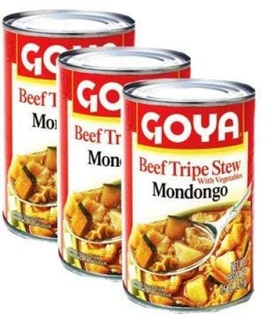 Goya Beef Tripe Stew- Mondongo 15 oz Pack of 3