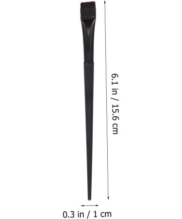 WOONEKY 6pcs Eyeliner Makeup Brush Eyeshadow Eyeliner Wands Eye Shadow Black Rayon Wooden Handle - Buy Online on GoSupps.com