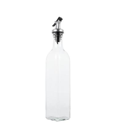 Ciieeo 6 Pcs Oil Can Japanese-style Glass Soy Sauce Bottle 29X5.5X5.5CMx3pcs Transparentx3pcs