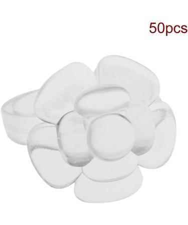  Sahgsa 50 Pcs Nail Chart Ring Flower Butterfly Design for Gel Manicure (Transparent Pink Model) - Buy Online on GoSupps.com