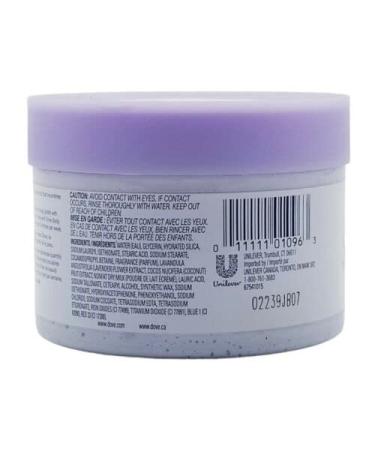 Dove Exfoliating Body Polish Body Scrub Crushed Lavender & Coconut Milk 10.5 oz - Gentle Exfoliation for Silky Smooth Skin - Buy Online on GoSupps.com