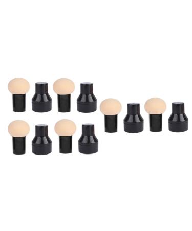 FRCOLOR 12 Pcs Mushroom Head Makeup Tools | Hydrophilic Polyurethane Fluffy Puffs for Women - Best International Shipping - Buy Online on GoSupps.com