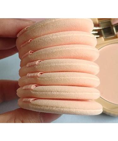 12 Pcs Cotton Powder Puffs Round Makeup Puffs Pads with Strap Washable Large Face Body Powder Puffs for Loose Mineral Powder - Buy Online on GoSupps.com