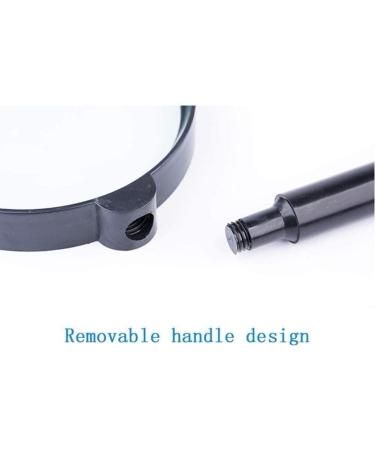 Handheld Reading Magnifier Magnifying Mirror Magnifying Glass Reading Handheld Magnifying Glass Lens High Clarity Large Portable Reading Magnifier for Books Newspapers Hobbies and Crafts - Buy Online on GoSupps.com