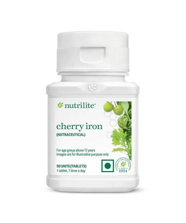 Cherry Iron Supplement 90 Tablets Once Daily Bone Strength Support
