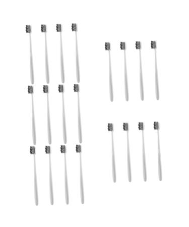 Healvian 20 pcs soft toothbrush toothbrush toothbrushes for soft teeth travel toothbrush slico toothbrushes for adults sensitive toothbrushes wear -resistant toothbrush