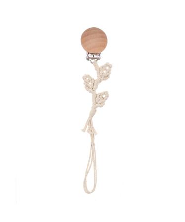 TIAN-K Cotton Woven Pacifier Chain - Stylish & Safe Pacifier Holder | International Shipping - Buy Online on GoSupps.com