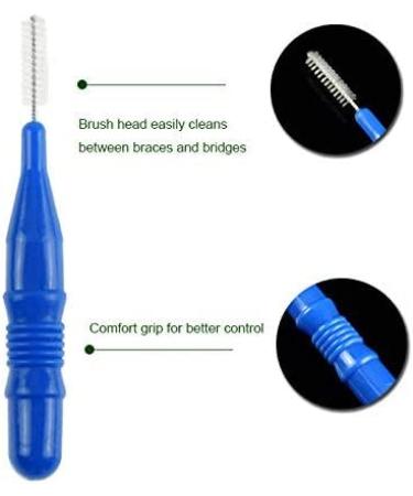 250pcs Interdental Brush Dental Floss Silicone Toothpicks - Double-Ended Teeth Cleaning Tool - Buy Online on GoSupps.com
