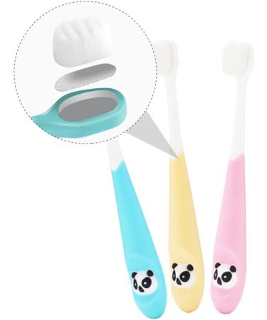 Buy Soesfoufu Children's Toothbrush - Cartoon Design Tongue Cleaner & Dental Care Brush for Kids - International Shipping Available - Buy Online on GoSupps.com