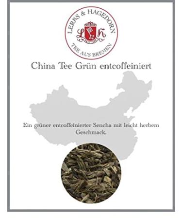 Lerbs & Hagedorn Lerbs & Hagedorn Decaffeinated Chinese Green Tea | Light Tart Taste 250g (about 20 liters) Green Tea Sencha
