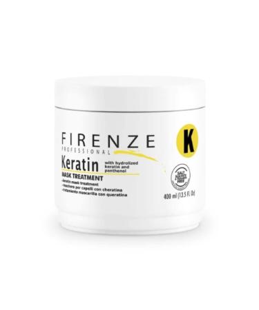 Firenze Professional Keratin Mask Hair Treatment | Salt, Sulfate, Paraben-Free | 13.5 oz | Free Red Gift Bag - Buy Online on GoSupps.com