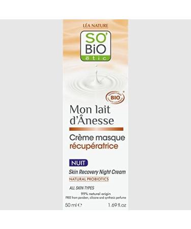 SO'BiO tic Organic Recovery Cream Mask 50 ml - Buy Online on GoSupps.com