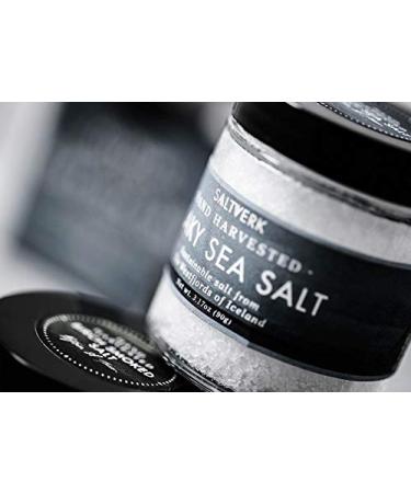 Saltverk Flaky Sea Salt - Handcrafted Gourmet Salt Flakes from Iceland (3.17 oz) - Buy Online on GoSupps.com