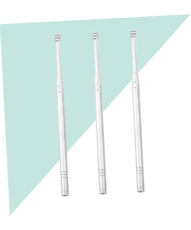 FRCOLOR 3pcs Ear Cleaning Tool Kit - Metal Earpick Spoon & Curette for Earwax Removal - Portable & Easy to Use - Ideal for Men & Women - Buy Online on GoSupps.com