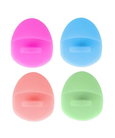 Sky Blue Silicone Face Massager Brush | Exfoliating Cleansing Tool for Smooth Skin - Buy Online on GoSupps.com