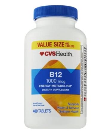 CVS Health Vitamin B12 Tablets 1000mcg 400 CT
