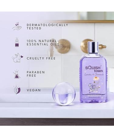 Buy Lavender & Chamomile Soothing Bath & Shower Gel | Luxury Aromatherapy for Men & Women | 250ml | Natural Essential Oils - Buy Online on GoSupps.com