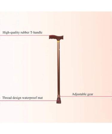Walking Stick Crutches Crutch Elderly Adjustable Crutches Elderly Stick Trekking Pole Walking Stick Lightweight Aluminum Nice Family Bathing in Sunlight - Buy Online on GoSupps.com