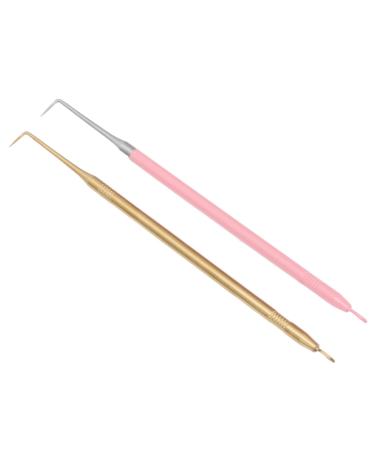 Sonew Double Ended Curved Short Comb Lash Separator Rod Portable Stainless Steel Eyelash Lift Perm Tool for Eyelashes Perming (-1417230010412) Sonewq5vz83sger-12