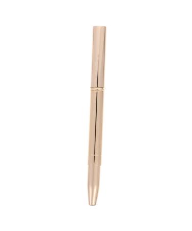 minkissy Double Ended Lipstick Brush Lip Brush for Lipstick Portable Lip Brush Cosmetics Brush Eyeshadow Makeup Brush Lip Mask Brush Eyeshadow Brush Major Powder Brush Miss Artificial Fiber 12x1x1cm Golden