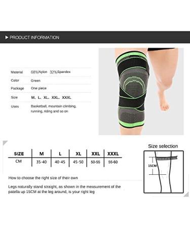 Knee Sleeve Compression Support for Joint Pain Relief - Improved Circulation - Size Medium - Buy Online on GoSupps.com