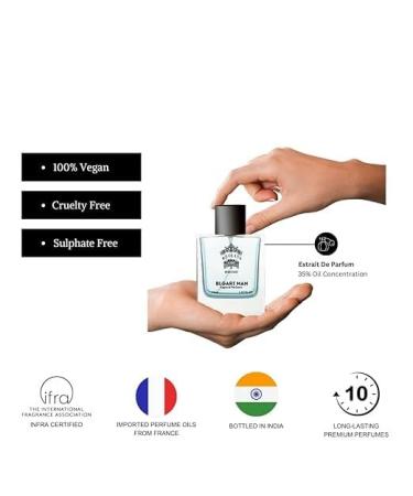 EMS Blgari Man Perfume For Men | Woody Aromatic Fragrances | Long Lasting Mens Perfume | Fragrance Sutaible for Any Occasion | Gift For Him 50ml 1.7fz ol - Buy Online on GoSupps.com