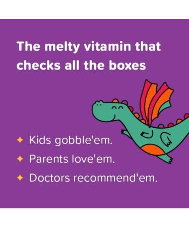 Renzo's Picky Eater Kids Multivitamin with Iron | Dissolvable, Sugar-Free Apple Flavored (60 Melty Tabs) - Buy Online on GoSupps.com