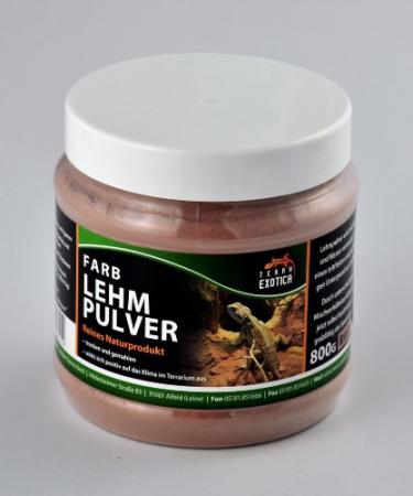 Terra Exotica clay powder - red 800 g in can