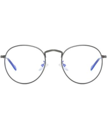 Shop MIGOO Classic Round Blue Light Filter Glasses | Retro Metal Frame | Unisex Nerd Eyewear - International Shipping Available - Buy Online on GoSupps.com