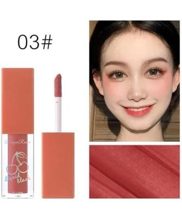 CAMEIRGOU Liquid Blush 4 Colors Cream Blush Breathable Blush Makeup Long Lasting Liquid Blusher Natural Cheek Blush Silky Creamy Blush Moisturizing Face Blush Brightens Skin Tone - Buy Online on GoSupps.com