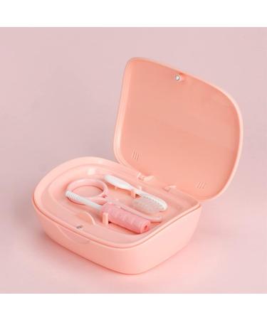 Beavorty Denture Case with Brush & Aligner Remover Tool - Denture Bath Box for False Teeth - Travel-friendly Orthodontic Retainer Holder - Buy Online on GoSupps.com