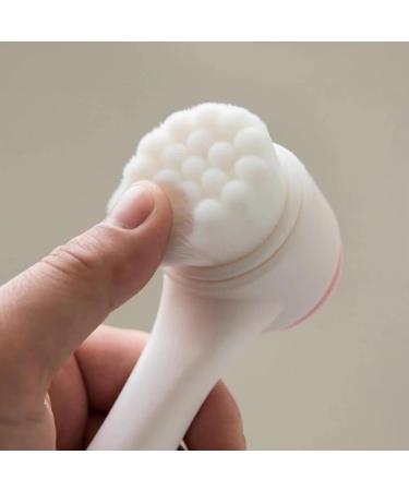 AJ Sophia's 2-in-1 Silicone Facial Scrubber & Exfoliating Brush - Deep Pore Cleansing & Gentle Exfoliation (Blue) | Shop Internationally - Buy Online on GoSupps.com