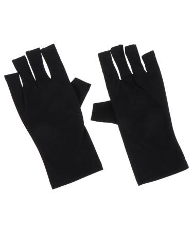 Healeved 2 Pairs Nail Gloves Hand Gloves for Protection Nail Uv Lamp Sun Gloves for Women Uv Protection Driving Gloves Uv Gloves Nail Building Gel Protective Short Dryer Miss Polyester - Buy Online on GoSupps.com