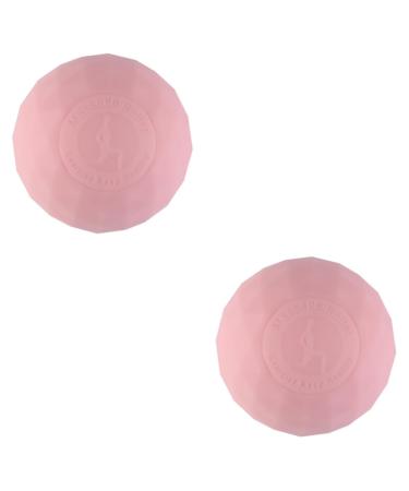 Inoomp 2 STK Massage ball made of silicone trigger-point massage ball yoga mobility balls Foot massager Myofascial balls Mobility balls train fasciitis balance fitness pebbles