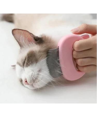 SWZEC True Cat Love - Pink Massage & Grooming Comb for Cats | International Shipping Available - Buy Online on GoSupps.com
