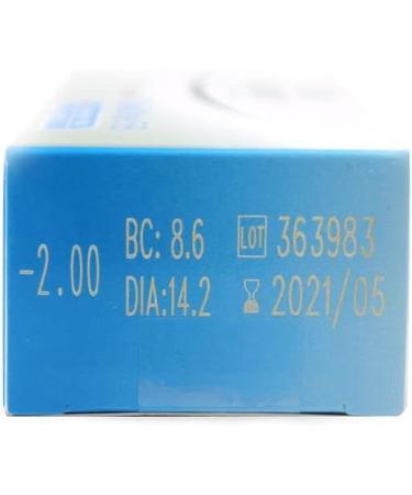 SeeOne 58 Daily Lenses - 5 Pack | BC 8.6mm DIA 14.2mm -0.50 Diopters | International Shipping - Buy Online on GoSupps.com