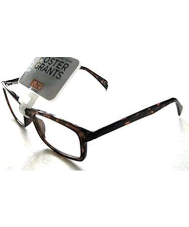 Foster Grant John Tortoise Brown Reading Glasses +1.25 | Stylish & Affordable International Shipping - Buy Online on GoSupps.com