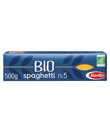 Epicerie sal e Barilla Organic Spaghetti Pasta 500 g - Pack of 2