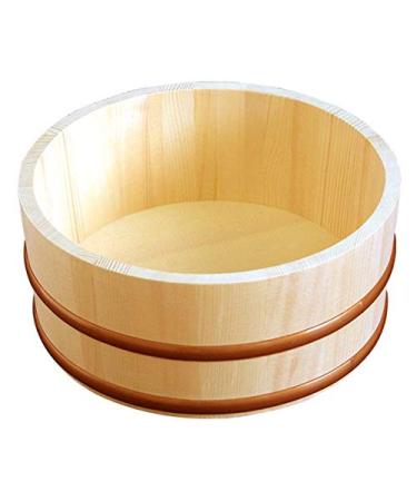 Yamako Natural Wood Made Japanese Bath Bucket 12462