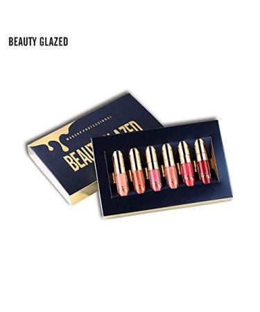 6PCS Matte Liquid Lipstick Set - Birthday Edition | Waterproof and Long Lasting Lipgloss Makeup Kit for Women and Girls - Buy Online on GoSupps.com